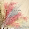 Decoratieve bloemen kransen luanqi 100 cm plastic simulatie mist gras reed bruiloft decoratio huis slaapkamer accessoires po propbackgrounddec