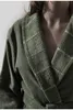 Men's Sleepwear High Quality Men Bathrobe Soft Women Unisex Female Dressing Gown Nightgown Male Bath RobeMen's