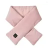 Couvertures Écharpe chauffante électrique Femmes Chauffage USB avec coussin de cou Lavable Châle Doux Enveloppement chaud pour hommes B03D Couverture