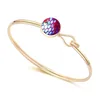 Bangle Fashion Colorful Alloy Bracelet For Bride Fish Scales Mermaid Beach Wedding Accessories