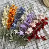 Decoratieve bloemen kransen Noordse kunstmatige zijde paars vliegen zwaluw bruiloft anemone boeket thuis feestkamer tafel decoratie plant fak