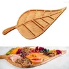 Plates Ornament Gift Party Supplies Platter Tray Leaf Shape Charcuterie Board Large Wooden Cheese For Aperitif Appetizer Dinner Craft