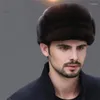 Beralar 2023 Rus bombardıman kapağı açık sıcak kulaklıklar şapka erkekler için evrensel kış kayak kapakları erkekler için kalınlaşmış şapkalar