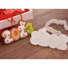 Baking Moulds 2023 Spring Festival Biscuit Mold Year Cookie Cutter Stamp Carrot Fondant Cake Decoration Sugarcraft Tools