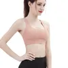 Roupas de ginástica esportes de sutiã Bras Bras Fitness Roupas de ginástica correndo de treino de treino respirável Treinamento de choque de roupas íntimas fêmeas acolchoadas