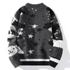 Men's Sweaters Christmas Men Red Crewneck Autumn Winter Fashion Clothing Jumper Pullovers Knitted Sweater Year Tops