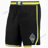 Curry Thompson Team Basketball Shorts 75-årsjubileum Jersey Pocket Size S-2XL