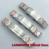Watch Bands LARIMOKER 20mm 904L Solid Stainless Steel Band Folding Buckle Oysters/Jubilee Mens Strap Suitable For 40mm41mm Case