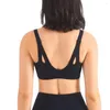 Tenue de yoga MYS sous-vêtements de sport pour femmes V profond beau dos soutien-gorge de gymnastique réglable haut soutien gilet de fitness élastique Sexy course à pied