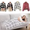 Blankets Home 140x80cm USB Charging Electric Warm Heating Shawl Timing Function Heated Blanket Mink Velvet