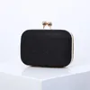 Evening Bags Gold Luxury Leather Designer Women Party Clutch Purse Bling Crossbody Shoulder Ladies Handbag 2023