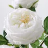 Fleurs décoratives 1PC soie artificielle rose bricolage mariage maison table décor long bouquet organiser belle fausse plante saint valentin