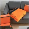 Blankets Home Four Seasons Sofa Bed Sheet Office New Designer Warm Throw Flannel Blanket 150X200Cm Drop Delivery Garden Text Dh6G2