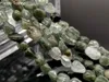 Beads Green Rutilated Quartz 5x8 Straight Hole Long Chain 1 Strands/set Very Beautiful For All Kinds Of DIY Bracelet Designs