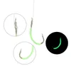 13 Sizes 12#-30# Luminous Maruseigo Hook With Line High Carbon Steel Barbed Hooks Asian Carp Fishing Gear 1 Package Set FH-12545