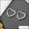 Hoop Huggie Simplelove Forme Petites Boucles D'oreilles Glamour Femmes Bijoux De Mode Creux Coeur 20220226 T2 Drop Livraison Dh9U3