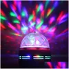 Led Bulbs Bbs Fl Color 3W Rgb E27 Crystal Stage Light Rotating Lamp Ac85265V Laser Disco Dj Party Holiday Dance Bb Drop Delivery Lig Otdgh