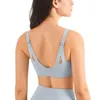 Tenue de yoga MYS sous-vêtements de sport pour femmes V profond beau dos soutien-gorge de gymnastique réglable haut soutien gilet de fitness élastique Sexy course à pied