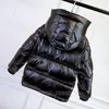 Manteau en duvet pour enfants, vêtements pour bébés garçons, vêtements d'extérieur d'automne et d'hiver, garde au chaud, col en fourrure, vêtements d'extérieur à capuche, manteaux pour garçons et filles