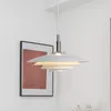 Hanglampen verlichting eetkamer Noordse LED -kristal verstelbare lichten Decoratieve items voor huiskartonnen lamp Luster Suspensie