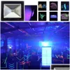 Floodlights Uv Light Blacklight High Power 10W 20W 30W Led Floodlight Waterproof For Party Supplies Neon Glow In The Dark Fishing Aq Ot9E8