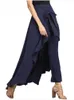 Rokken Koreaanse versie Sexy stijl temperament breed voet onregelmatige chiffon ruches rokbroek oversize elegante jurken voor dameskirts