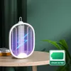 해충 방제 접이식 전기 플라이 스위터 트랩 USB 충전식 모기 라켓 곤충 killer UV Light Bug Zapper 0129