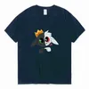 Men's T Shirts Dream SMP Logo Ranboo Merch Print Shirt Män kvinnor roliga mönster kawaii kort ärm unisex harajuku streetwear teessmen's lo