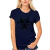 Magliette da uomo BIOHAZARD SIMBOLO CAMICIA DA UOMO RIFIUTI TOSSICICI BIOLOGICI Est Top TeesFashion Style Men Teemens Tee