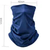 Casques de moto en plein air coupe-vent Tube de protection solaire Bandana Sport Foulard magique Couvre-chef solide Cyclisme Masque facial Head Wrap Mesh Balaclava