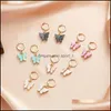 Charme Mode Boucles D'oreilles Acrylique En Forme De Papillon Bijoux Petit Frais Doux Goutte Boucle D'oreille Pour Les Femmes Mignon Cadeaux Livraison Ot8Fj