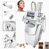 Corps de traitement d'élimination de la cellulite amincissant la machine 4D monopolaire multipolaire RF rouleau sous vide masseur resserrement de la peau appareil de spa de levage du visage