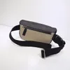 3A Designer Fashion Black Grey Soft Men midjeväska med låda Kvinnor Beltväskor Luxurys Designers Väskor Män axelväska Crossbody Bag450946 Ryggsäck Handväska