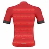 Rennjacken RUNCHITA Cycling Teambekleidung Fahrradtrikot Schnell trocknende Herren-Fahrradhemden Kurzarm Pro-Trikots Gel Top Maillot