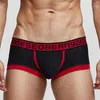 Underpants Classic Men's Solid Color Underwear Cotton Comfortable Mesh Breathable Boxers Briefs For Male Sexy Men Gay Boy