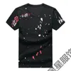 Men's T Shirts Plus Big Size 10XL 8XL 6XL 5X Fashion Gradient Shirt Men Brand Clothing Design Summer T-shirt Male Top Quality Cotton Tees