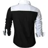 Men's Casual Shirts Jeansian Dress Fashion Desinger Stylish Long Sleeve 8371 Black2 230130