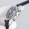 OMEGAWATCH 운동 기계식 오메가 9300 오메가 멘스 자동 시계 42mm 시계 비즈니스 손목 시계 슈퍼 빛나는 방수 100m Montre De Luxe Cowhide Stra