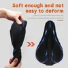 Saddles X-Tiger Saddle Cover 3D Sile Sponge Bicycle Cushion Ademende zachte verdikte MTB Bike Seat Cycling Accessories 0130