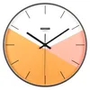 Настенные часы скандинавские металлические роскошные часы современный дизайн безмолвные часы гостиная спальня для дома декор кухонные часы часов подарки идеи