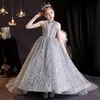 lentejuelas de vestido de cumpleaños para niños pequeños