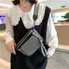 Borse portaoggetti Borsa da cintura in vita con strass squisito alla moda Borsa a tracolla da donna con tracolla larga a tracolla