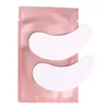 Faux cils 100 paires de maquillage non pelucheux autocollants tampons Extension papier cils sous les yeux Patch féminin greffé