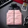 Men's and women's vest jacket jacket down jacket Canada white standard parker jacket winter windproof jacket black thick warm hoodie collar white duck down