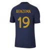 24 25 BENZEMA MBAPPE Fußballtrikots Spielerversion GRIEZMANN POGBA 2024 2025 Französische Weltmeisterschaft Nationalmannschaft Francia GIROUD Fans KANTE Fußballtrikots Kits 806