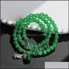 Perlenstr￤nge Armband Perlen Strandsthree Kreise Katzenauge Opal Frauen Schmuck einzeln verpackt mehrere Farben Antiradiation Gi DH2PS