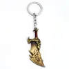 Spelprydnad God of War Necklace Kratos Uppgraderad versionskedjan Blad Chaos Blade Keychain