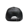 Kogelcaps hoogwaardige pu lederen honkbal cap mannen winter snapback hoed gorras para hombre hiphop patroon hoeden bot trucker