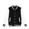 Herrjackor Spring Autumn Pilot Bomber Par Baseball Jacket University Varsity Solid Color Casual Korean Clothes Pink Tops 230130