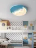 Pendant Lamps Children's Room Lamp Bedroom Ceiling Modern Simple Boy Girl Creative Cartoon Moon Cloud Princess